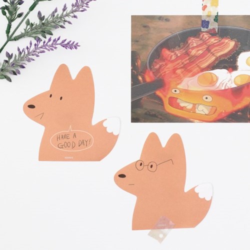 아이코닉 애니멀 메모지(동물 토끼 떡메 메모패드 캐릭터 인스 다꾸 미)Pink rabbit - 상세 이미지 5