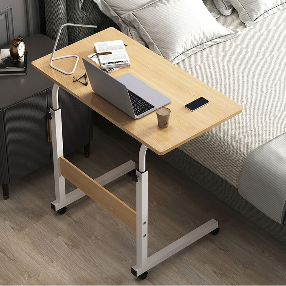 움직이는책상 높이조절 작업대 기능성 침대 테이블