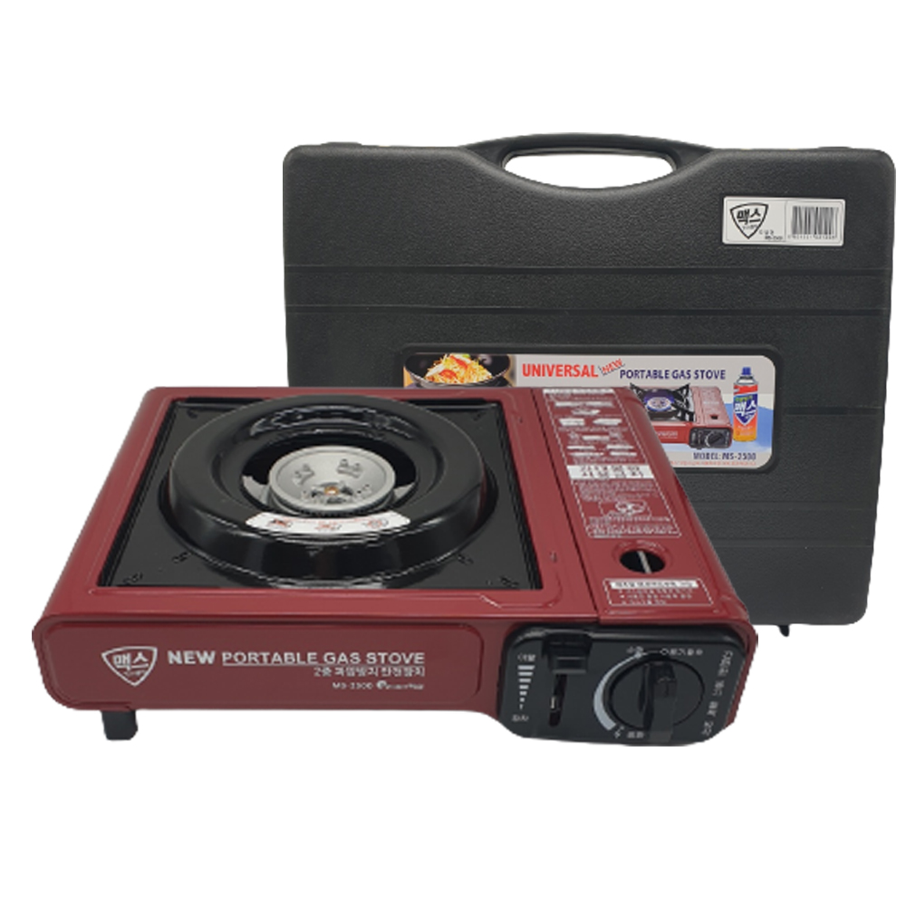 맥스 고화력 휴대용 부루스타 가스렌지 버너 캠핑 취사 MS-2500
