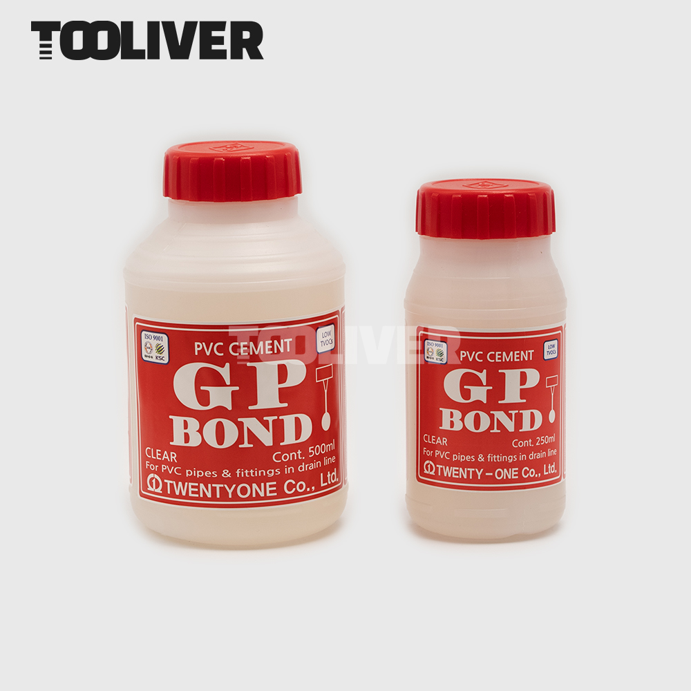 GP PVC 본드 접착제 배관 파이프 접착 본드 250ML - 상세 이미지 2