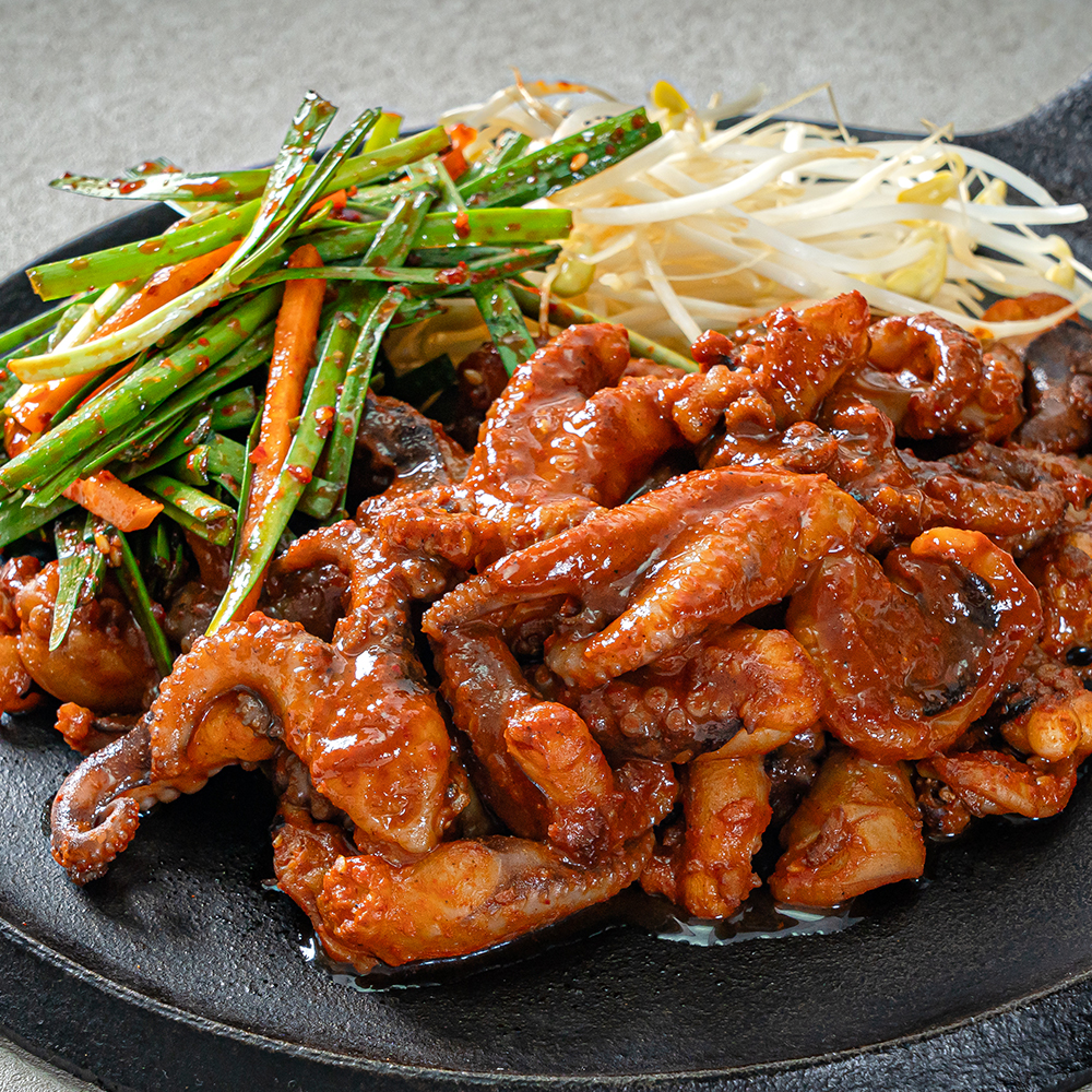 캠핑음식 맛있게 매운 쭈꾸미 볶음 450g - 상세 이미지 2