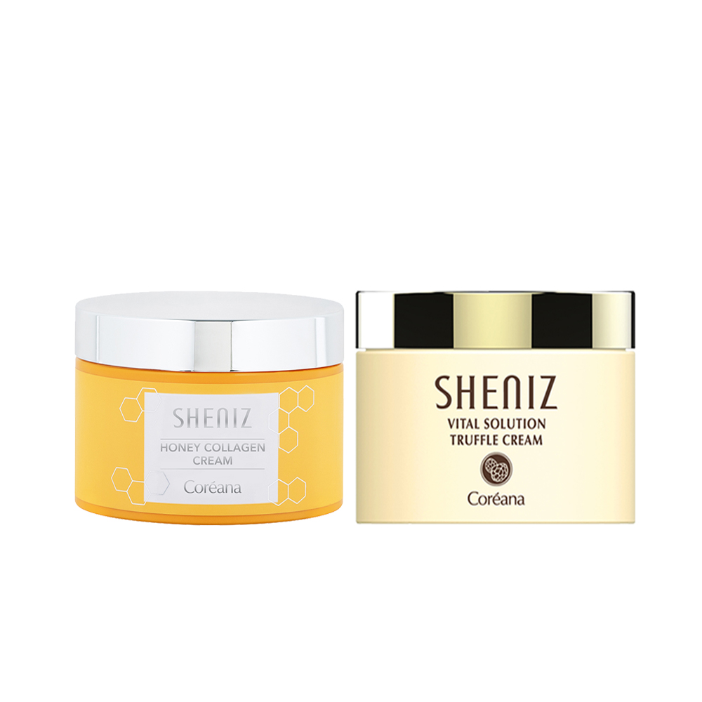 코리아나화장품 허니 콜라겐 고보습 탄력 크림 100ml+트러플 영양크림 100ml - 상품 이미지