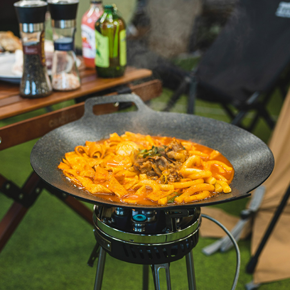 스노우라인 인덕션 딥 그리들 38cm 고기 불판 솥뚜껑