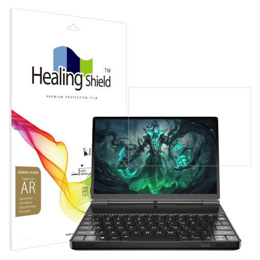 GPD WIN MAX2 고화질 필름 부착 후 화면 선명도 비교 이미지