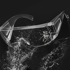 눈보호안경 투명 작업용고글 김서림방지 안경위착용 실사용 후기 | 효과 있을까? - 상품 이미지 4