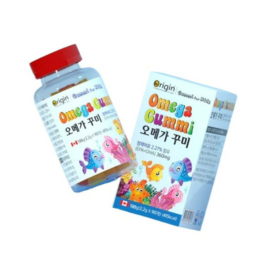 키즈 오메가3 구미 젤리 어린이 초등학생 두뇌영양제