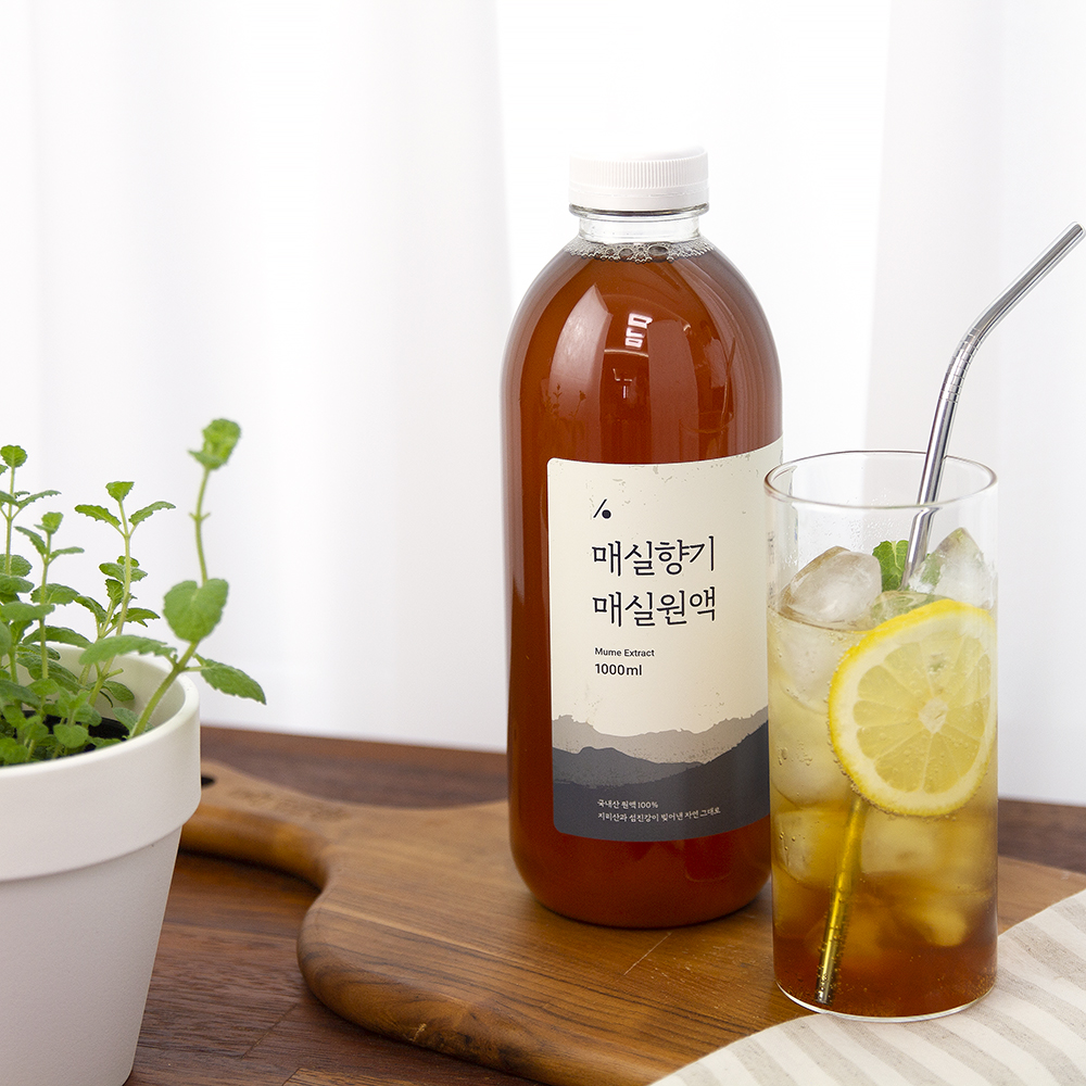하동 황매실원액 매실액기스 수제매실청 1000ml 선물상자 - 상세 이미지 5