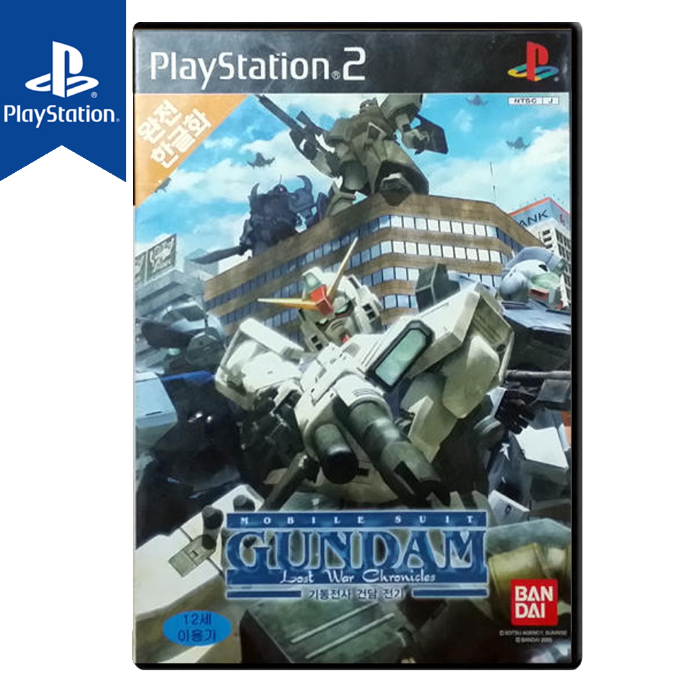 PS2 기둥전사 건담 전기 한글 새제품 CD