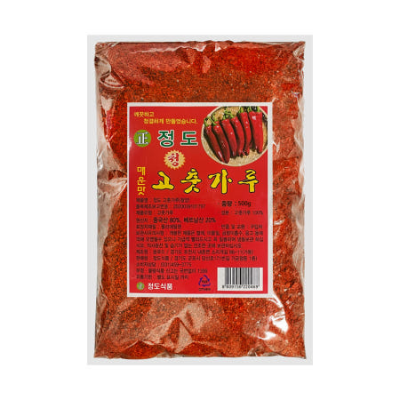 정도식품 매운맛 고춧가루 청양고추 500g