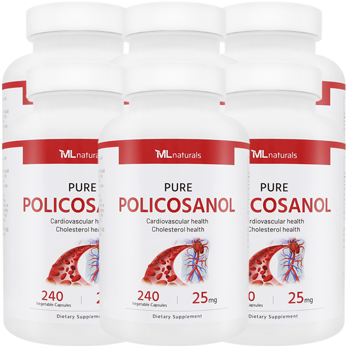 [미국배송] 마이라이프 내추럴스 폴리코사놀 25 mg 240캡슐, 6개 맛있게 먹은 솔직 후기 - 대표 이미지