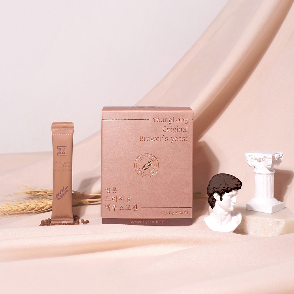 [리뷰2만]영롱 오리지널 맥주효모환 100% 순수 맥주효모 베타글루칸 고순도 4개월분