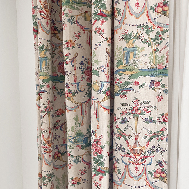 뜨왈 빈티지 거실 커튼 가로130세로150