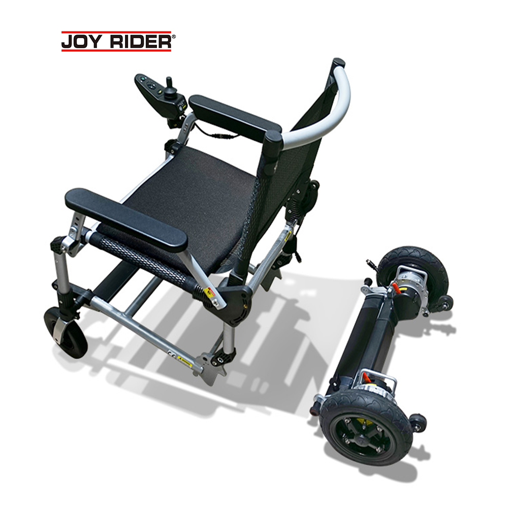 조이라이더 분리형- 접이식 경량 노인전동차 본체 분리시 12kg/ 9.5kg로 노인이 적재가능한 경량무게 ,미국개발 대만생산 파나소닉 배터리적용 .아트원무빙체어 본사 시승 - 메인 이미지