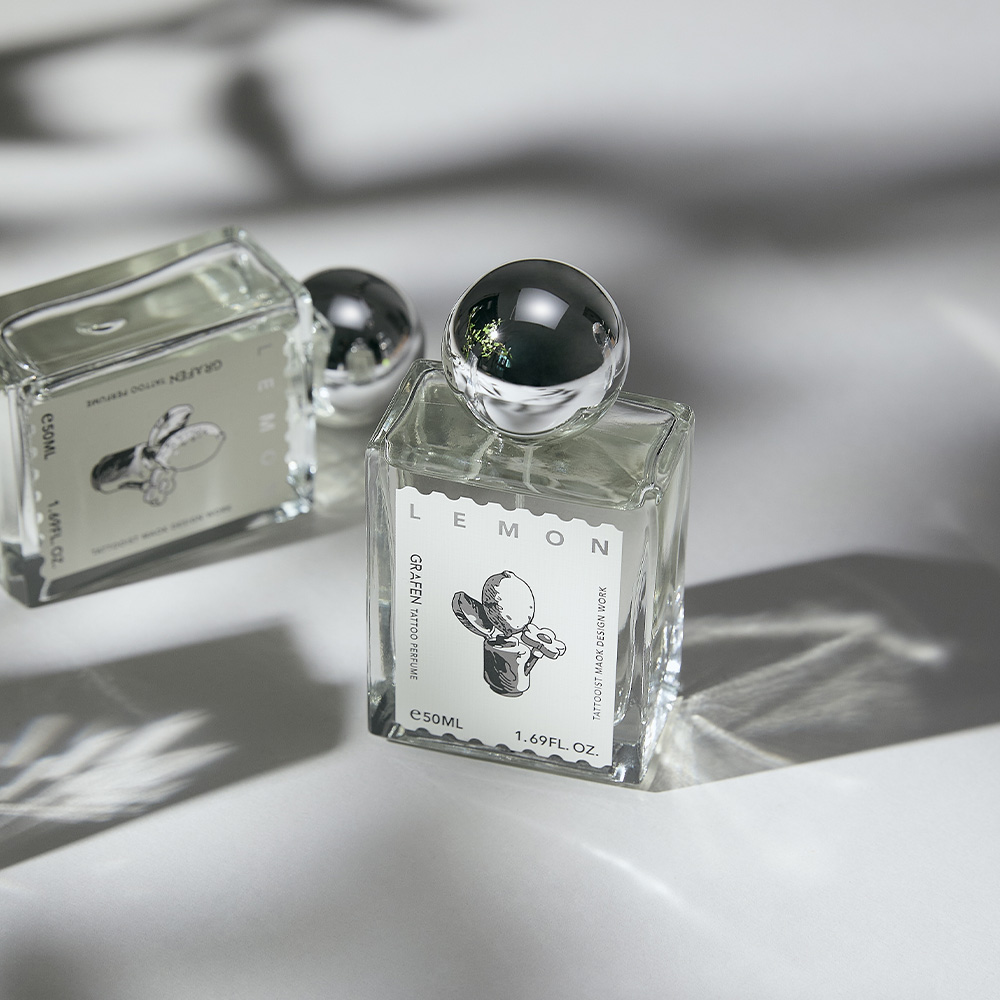 [기프트케이스증정] 그라펜 8시간지속 타투 퍼퓸 레몬(시트러스/상큼함), 50ml, 1개 - 상세 이미지 3