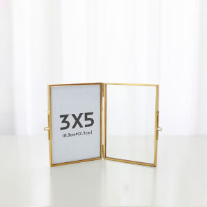 청첩장액자 웨딩액자 포토테이블 압화액자 접이식 골드프레임 XS 솔직 후기 | 실제 배치 사진 포함 - 상품 이미지 3