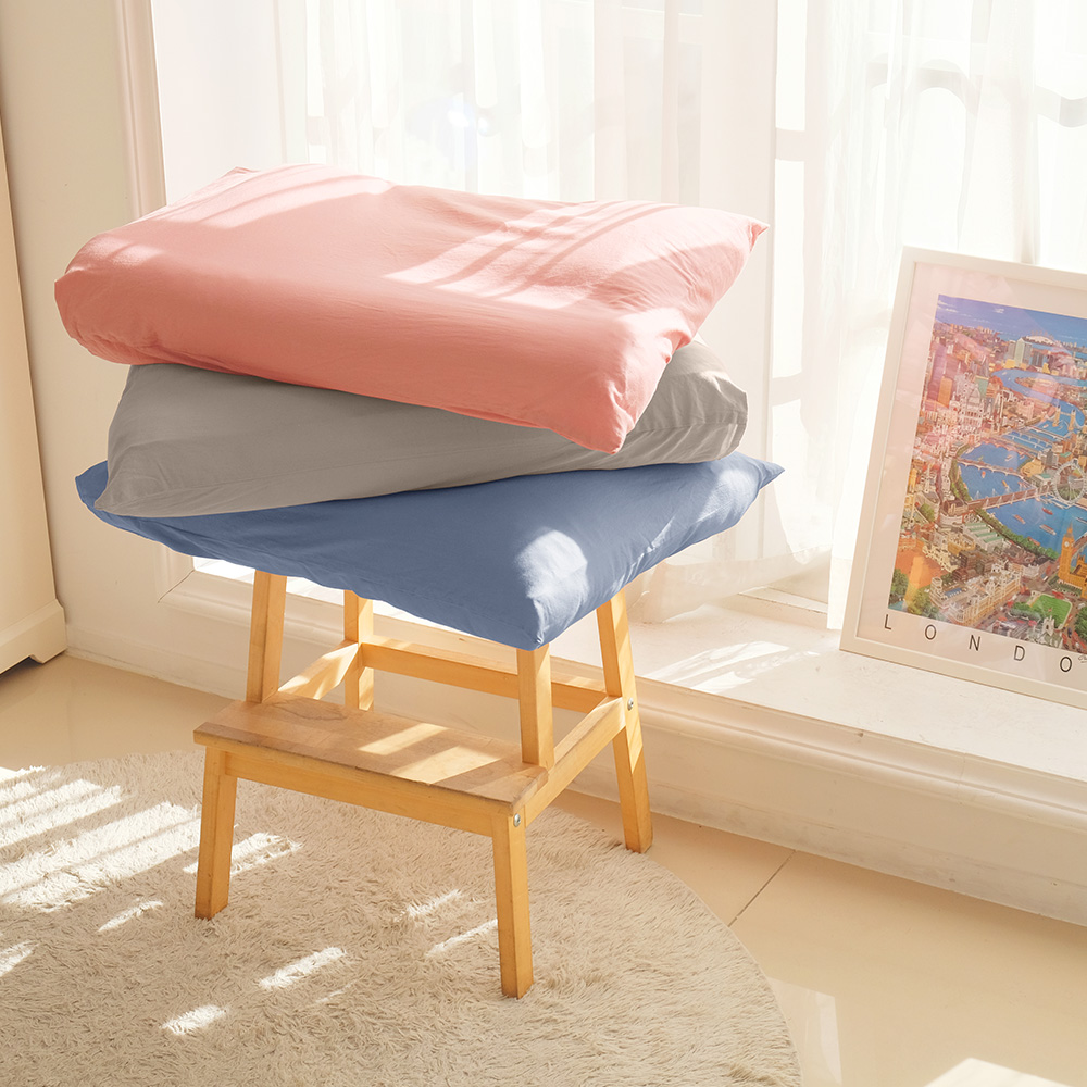 우유베개 솔리드 베개커버 라텍스 베겟잎 베갯잇 3colors