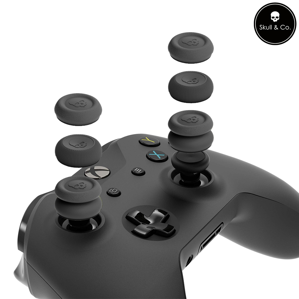 XBOX 엑박패드 스틱커버 스컬앤코 썸그립