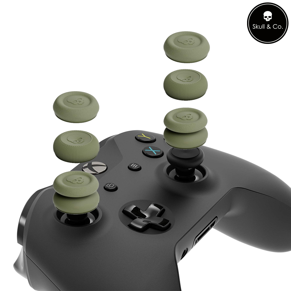 XBOX 엑박패드 스틱커버 스컬앤코 썸그립