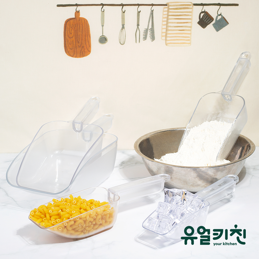 PC 얼음 스쿱 주걱 얼음삽 1500ml - 상세 이미지 5