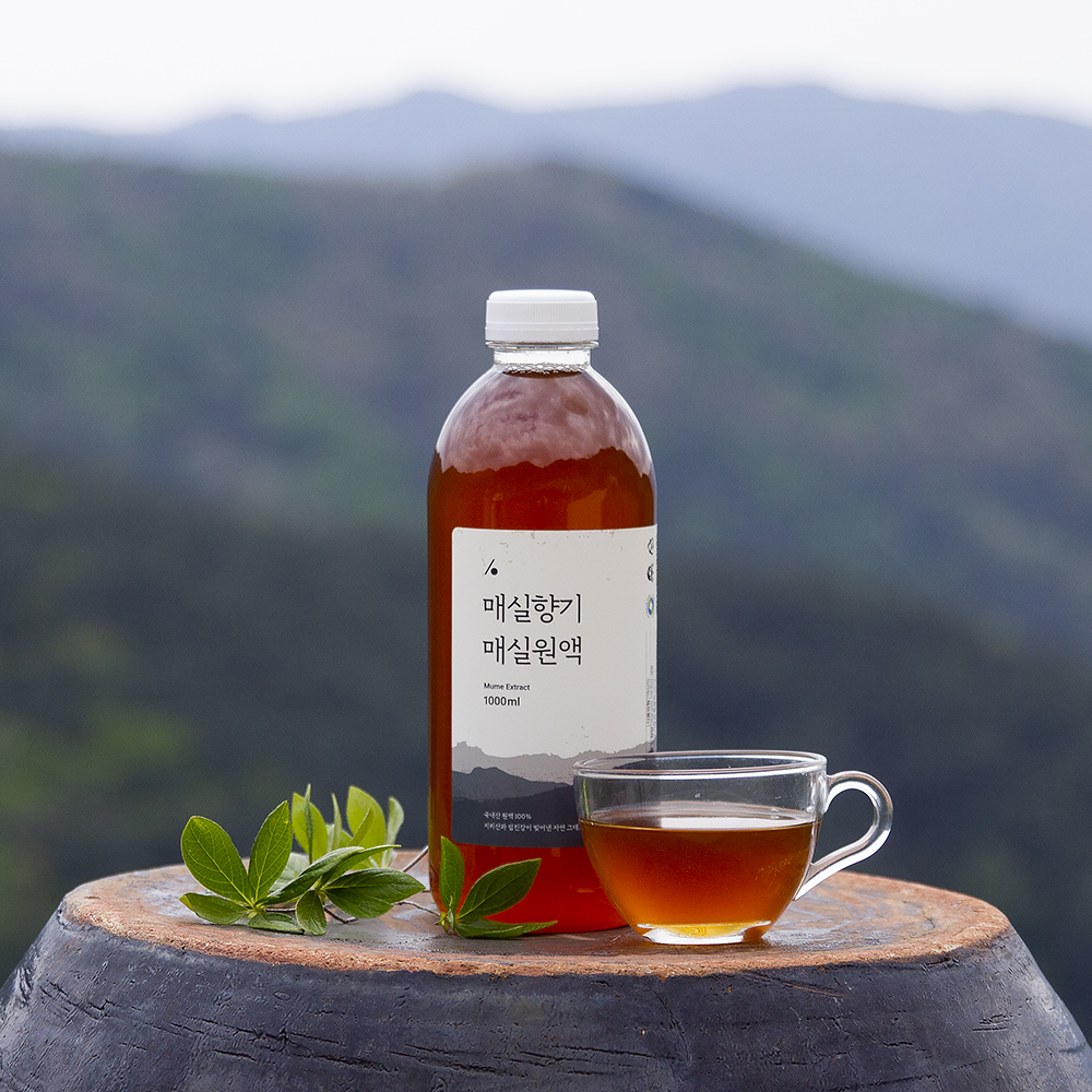 하동 황매실원액 매실액기스 수제매실청 1000ml 선물상자 이미지 7