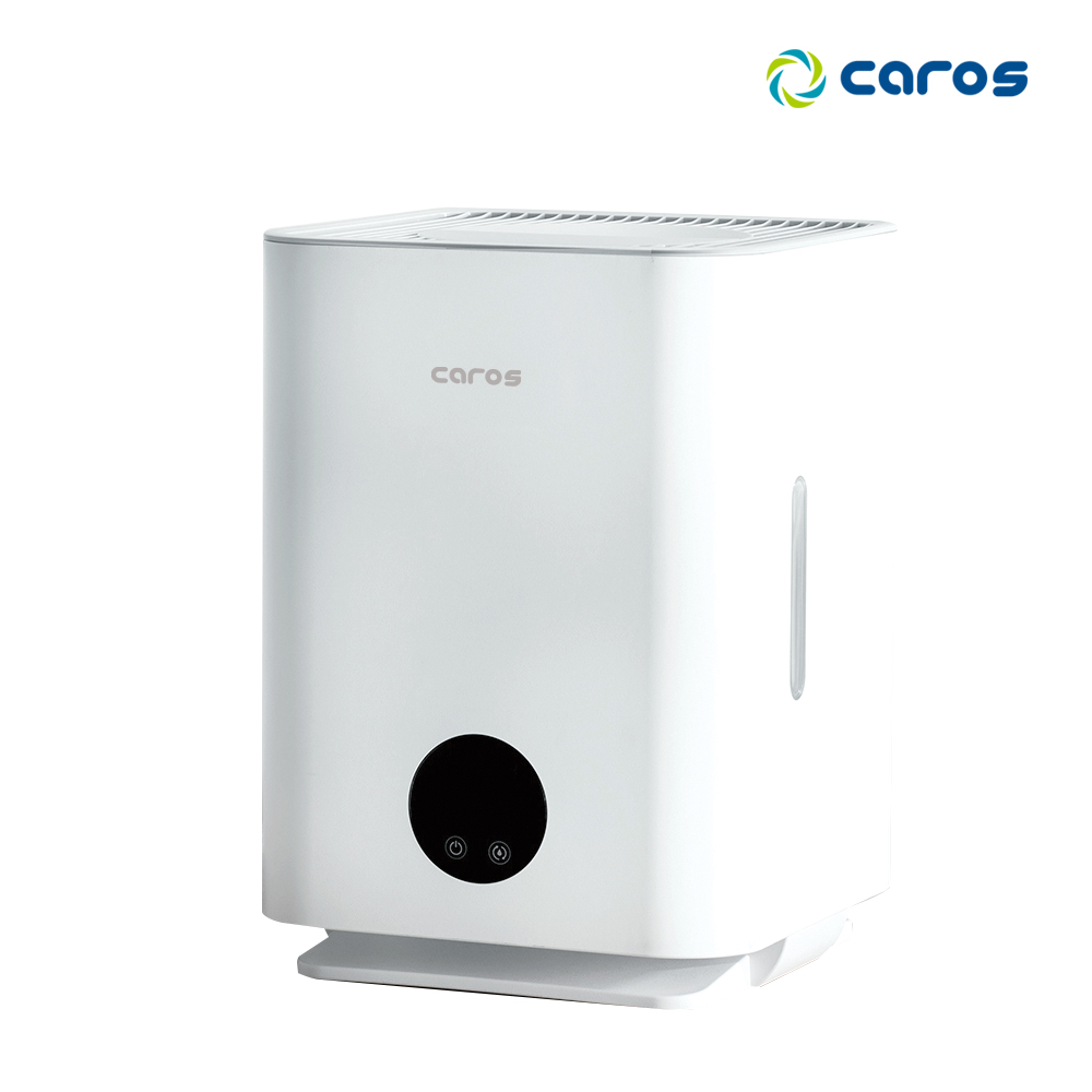 캐로스 자연 기화식 가습기 대용량 통세척 사무실 공기청정 세척편한 아이방 무드등 UV살균
