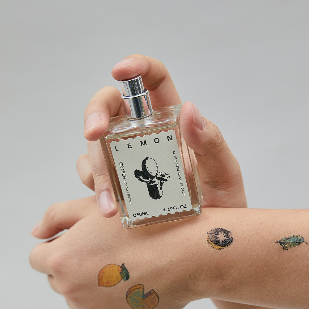 [기프트케이스증정] 그라펜 8시간지속 타투 퍼퓸 레몬(시트러스/상큼함), 50ml, 1개 - 상세 이미지 2