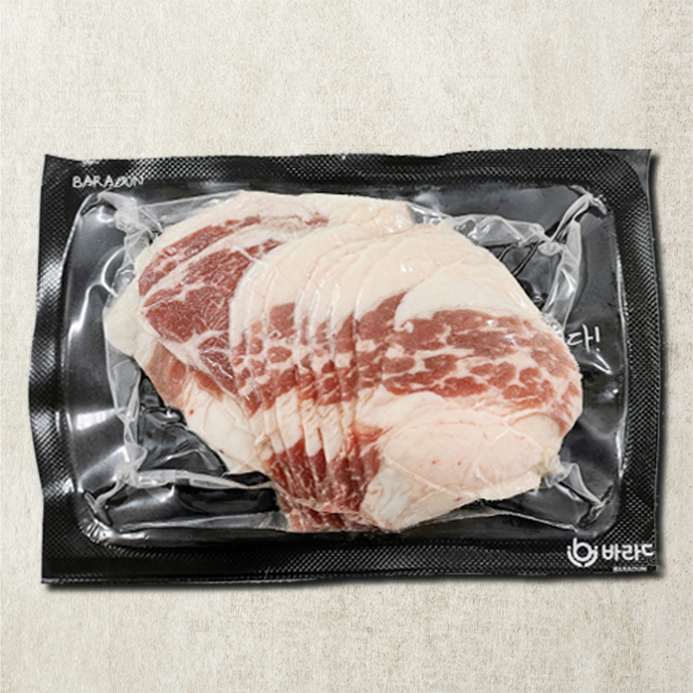 바라던 차돌박이 200g 100프로 소고기 수입소고기 샤브샤브 스테이크