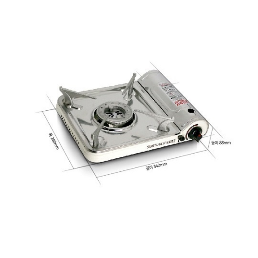 휴대용가스렌지 고화력 캠핑 가정용 브루스타 가스버너 부루스타 썬터치 909