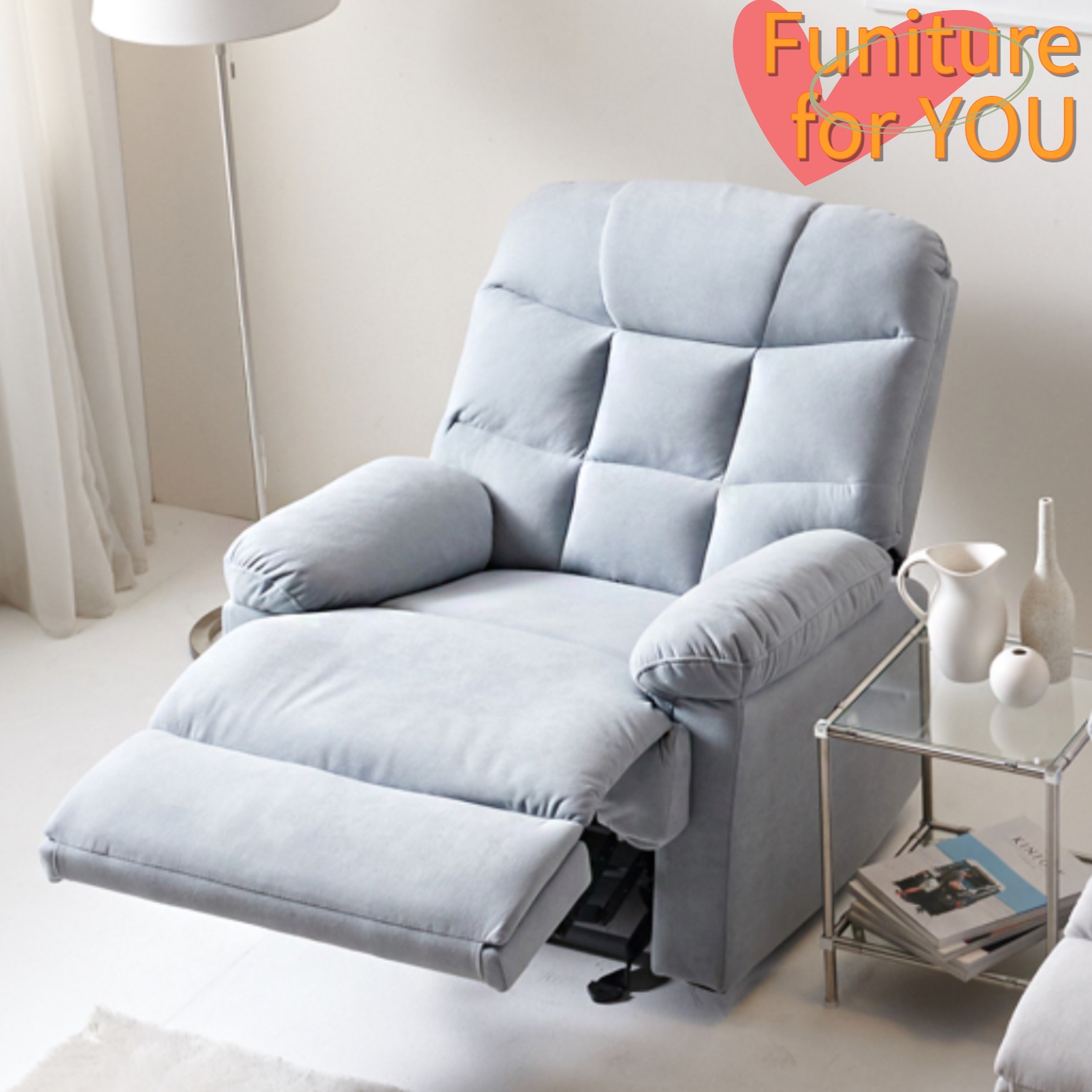 편한1인용쇼파 원룸소파 리클라이닝소파 미니쇼파