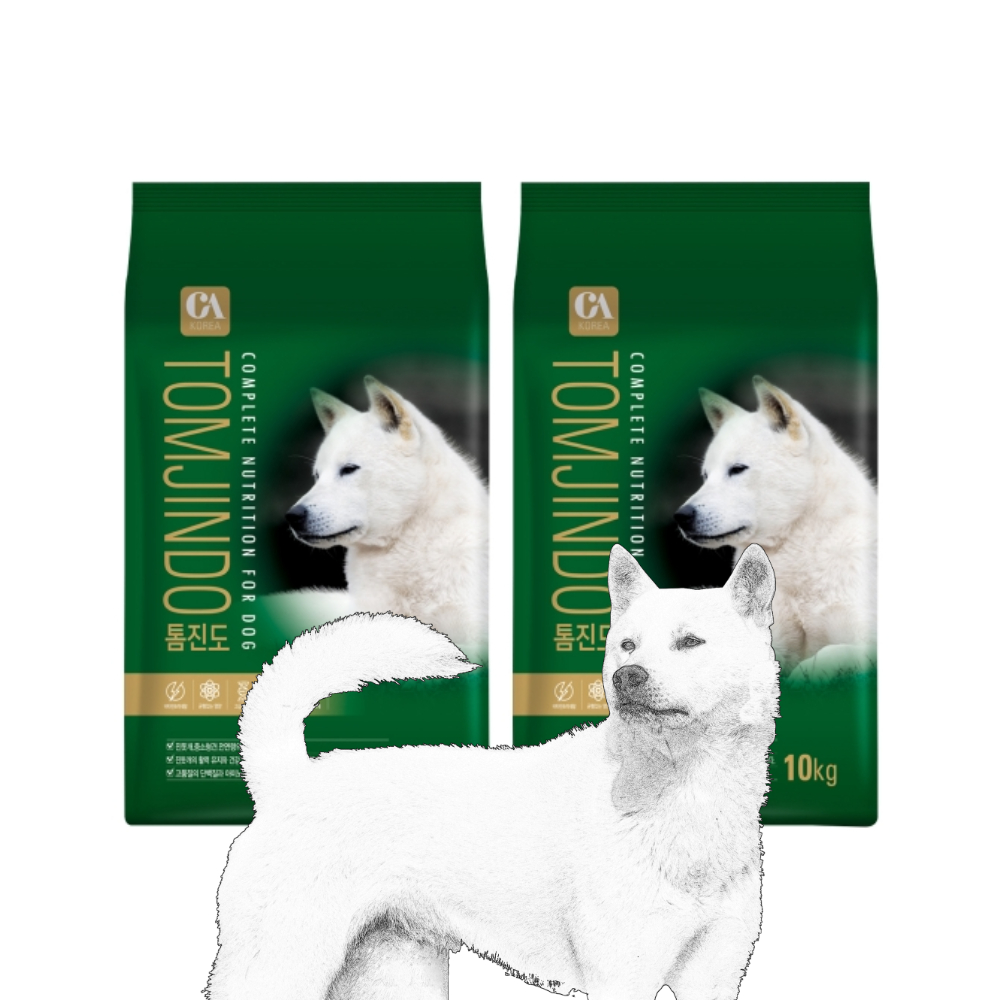 진돗개 진도견 사료 중형견 대용량 10kg - 상세 이미지 2
