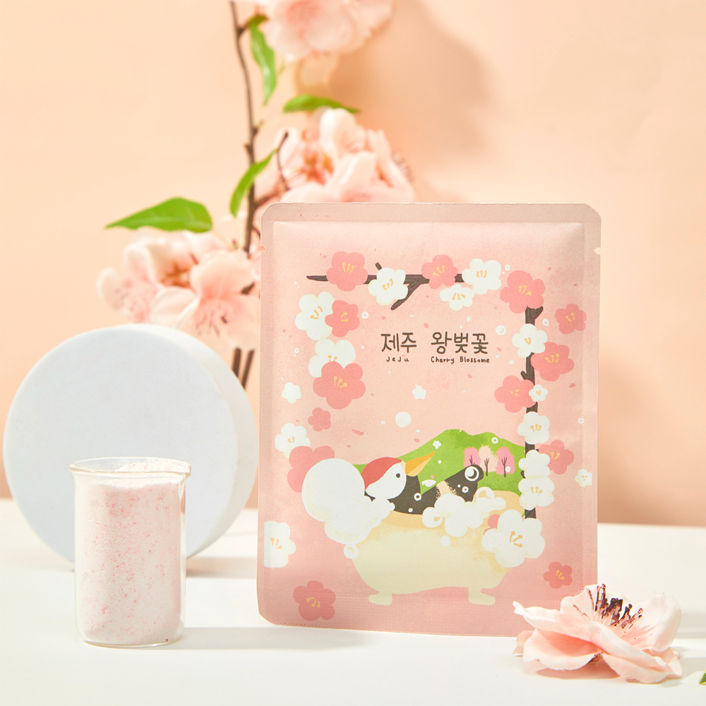 아토르 재주좋아 제주 사계절 휴대용 거품입욕제 4종 - 상세 이미지 2