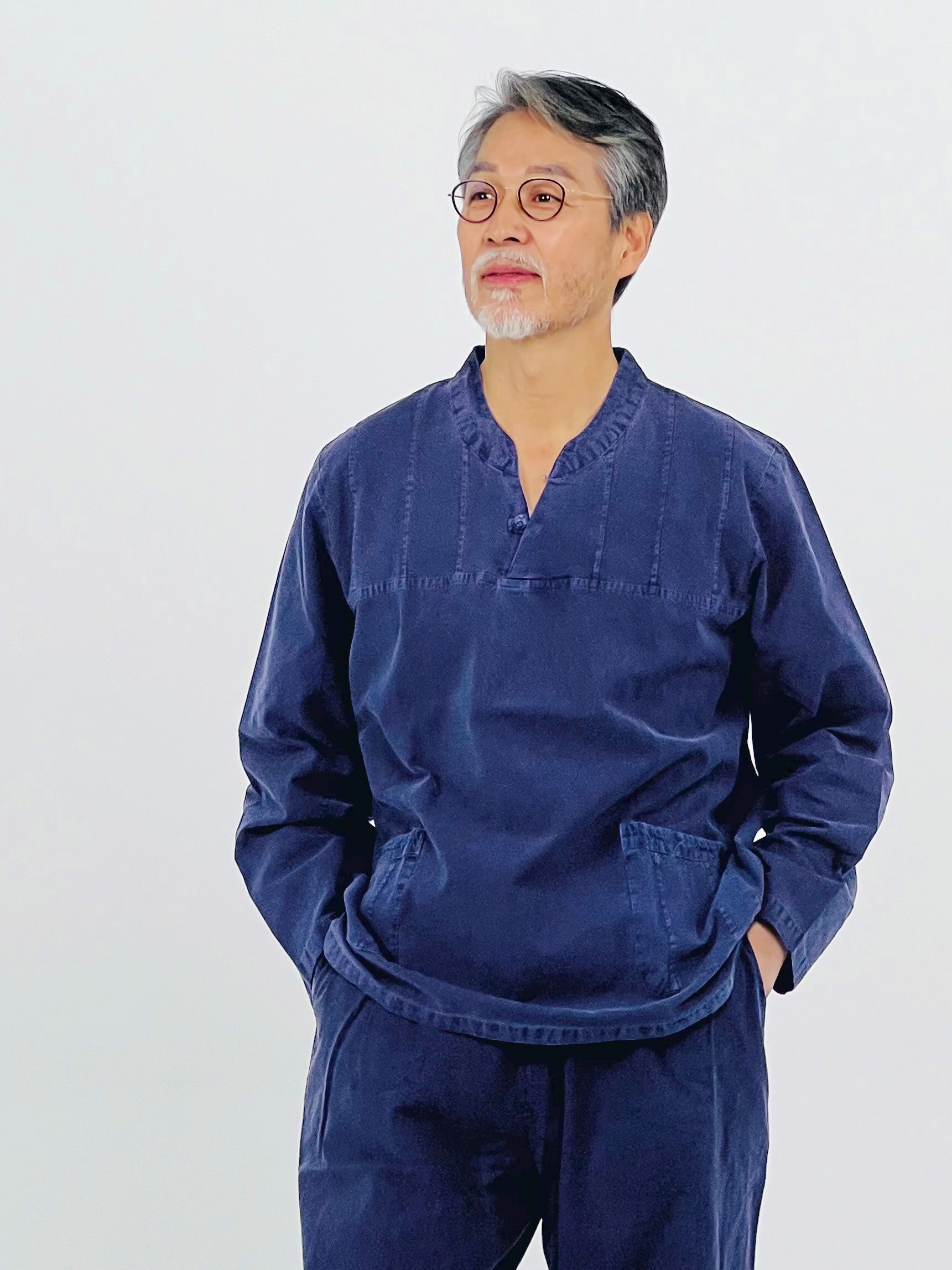 목단추 남자 생활한복 남성 개량 한복 봄 가을 한벌 이미지 8