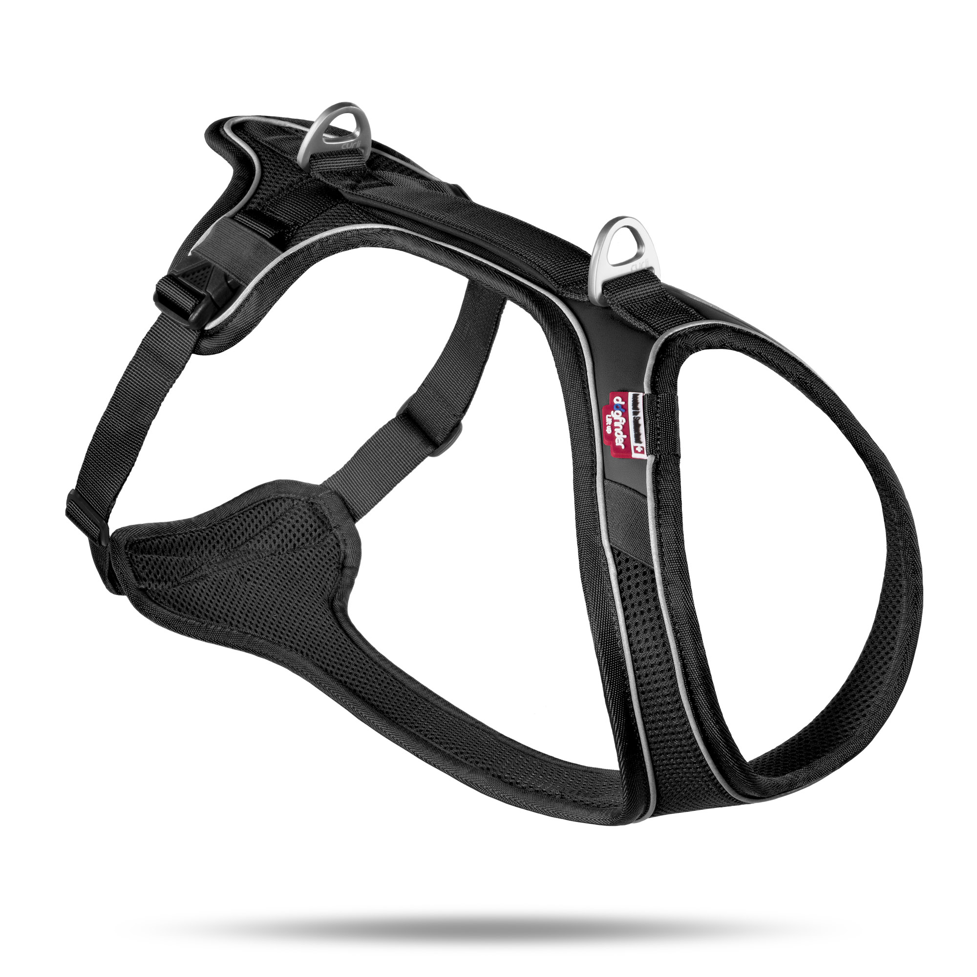 스위스 큘리 대형견 하네스 벨카 컴포트 블랙, XL-가슴둘레 76-82cm 이미지 8