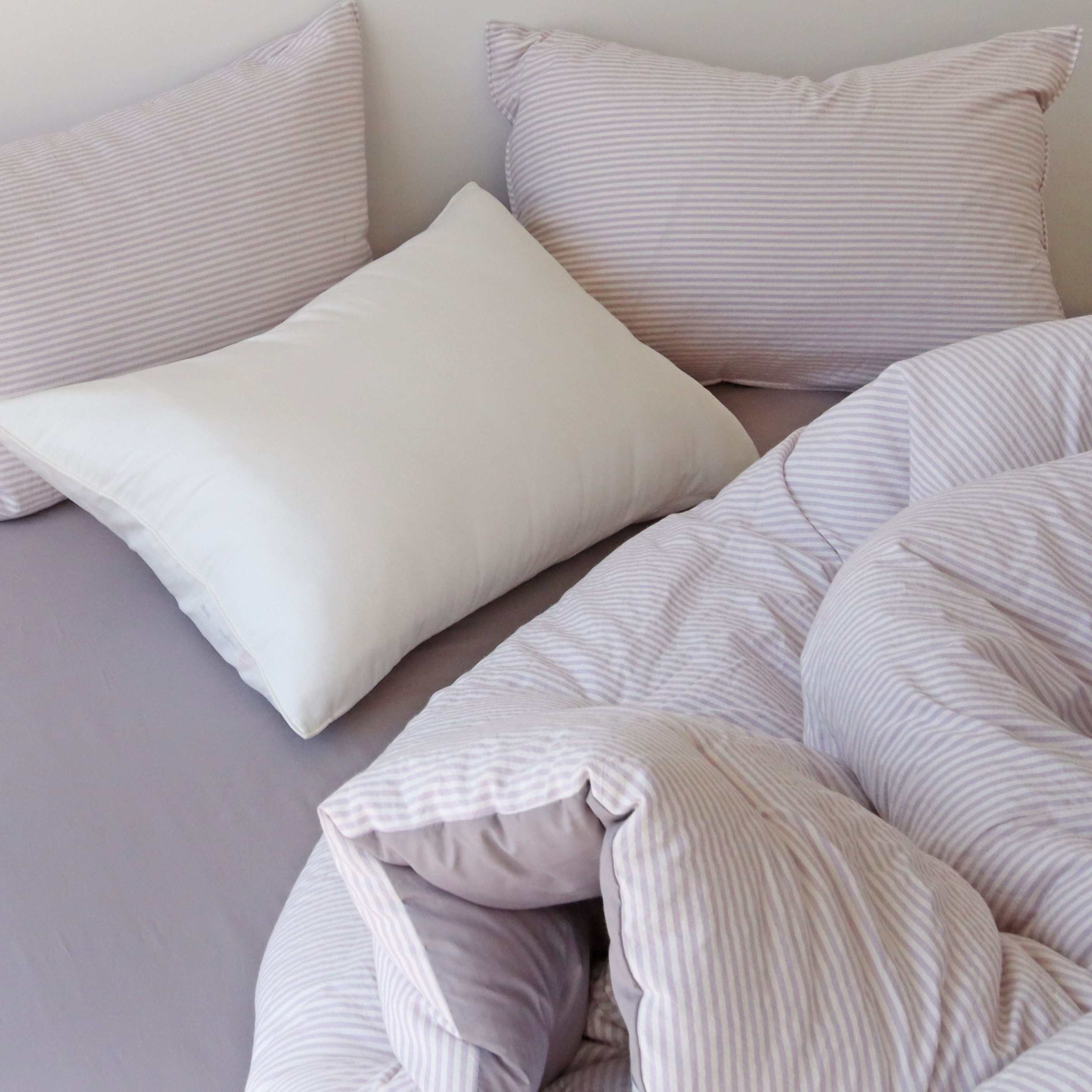 스트라이프 워싱 광목 60수 아사 순면 알러지케어 봄 사계절 차렵이불 S/SS