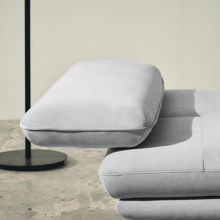 [에싸] 로마노 4인 스윙기능 패브릭 소파+스툴(카시미라)(리브, 크라비츠 옵션 선택)