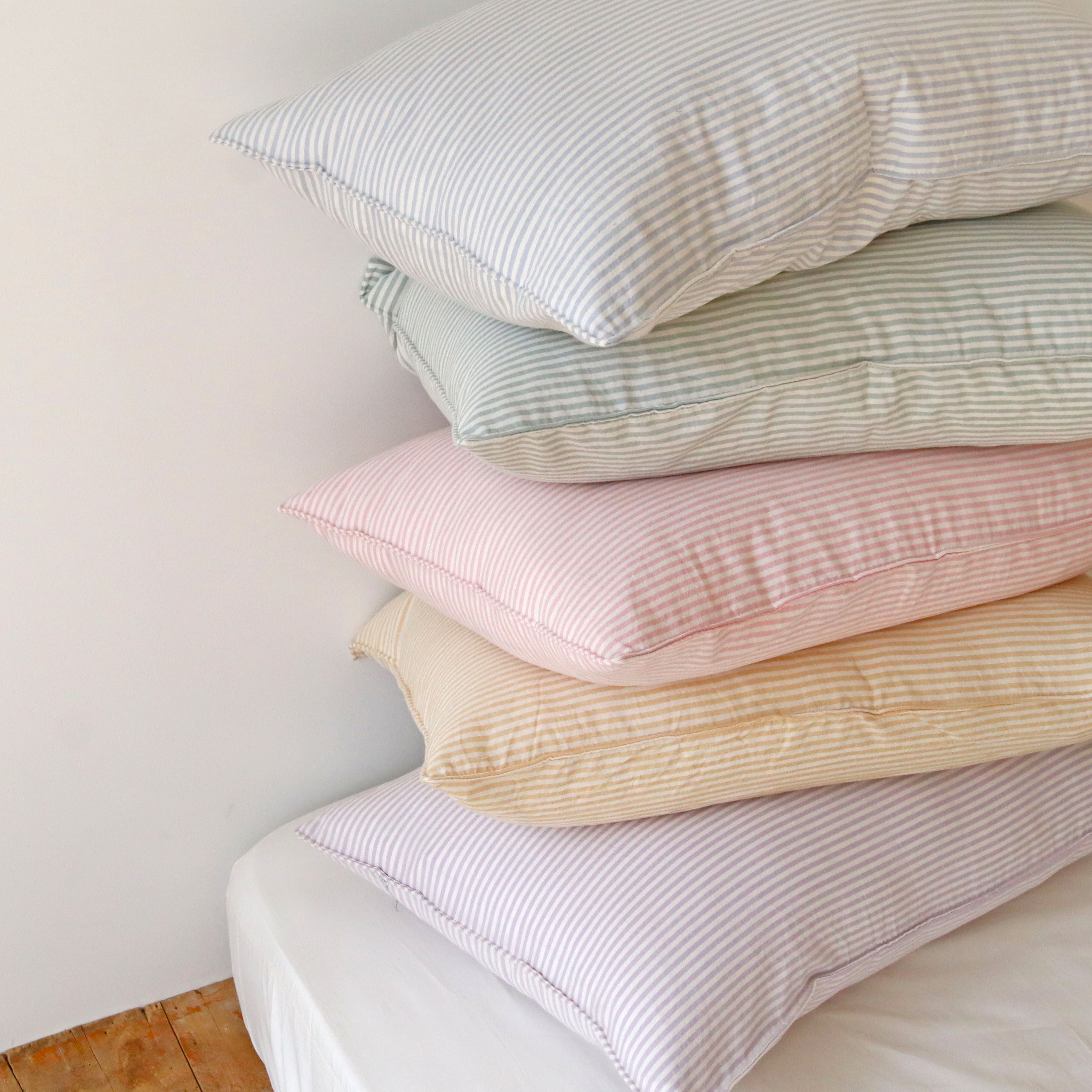 스트라이프 워싱 광목 60수 아사 순면 알러지케어 봄 사계절 차렵이불 S/SS