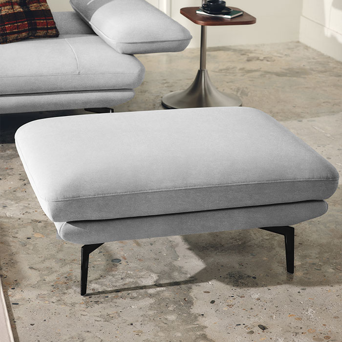 [에싸] 로마노 4인 스윙기능 패브릭 소파+스툴(카시미라)(리브, 크라비츠 옵션 선택)