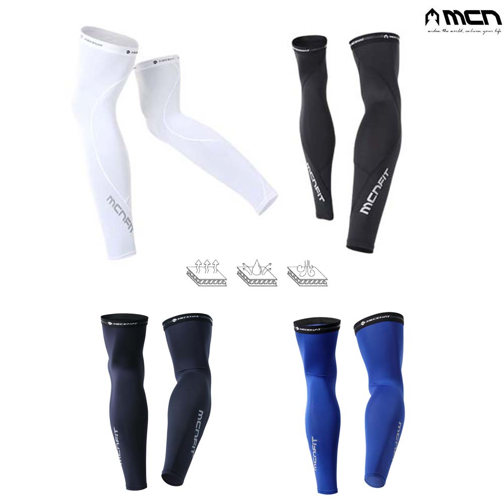 MCN 자전거 골프 다리토시 자외선차단 쿨 종아리 토시 발토시 흘러내림방지 아웃밴드
