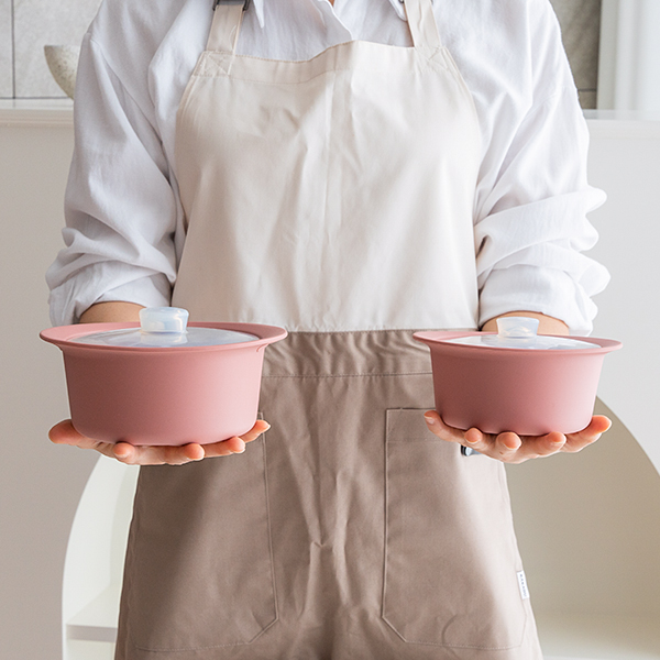 퍼기 대용량 이유식찜기 전자레인지 실리콘 용기 상세 이미지 3