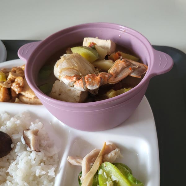 (국산)실리콘냄비 전자레인지 라면용기 야채 만두 그릇 계란찜 이유식 용기 찜기 520ml - 상세 이미지 3