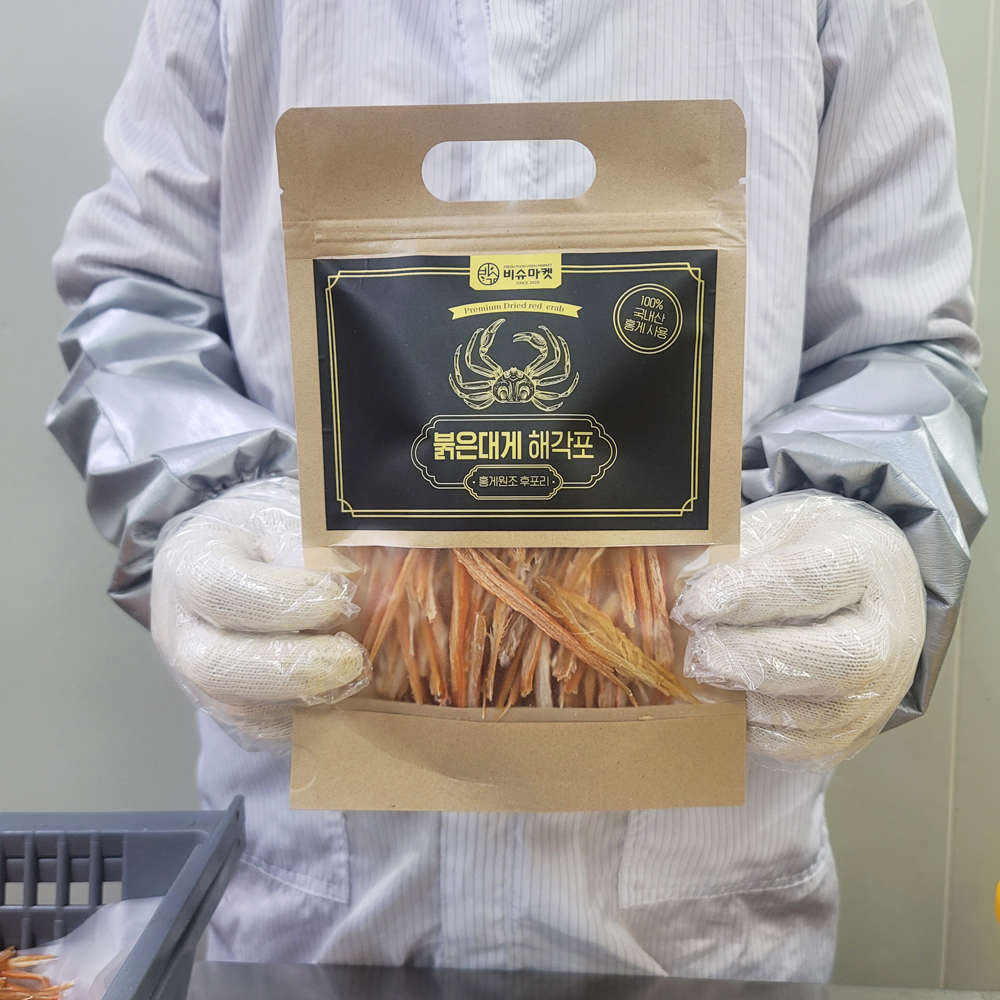 천기누설 후포리 껍질 제거 홍게포 홍게 다리 해각포 살로만 100g - 상세 이미지 4