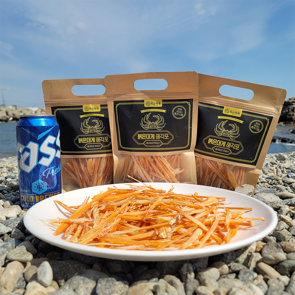 천기누설 후포리 껍질 제거 홍게포 홍게 다리 해각포 살로만 100g