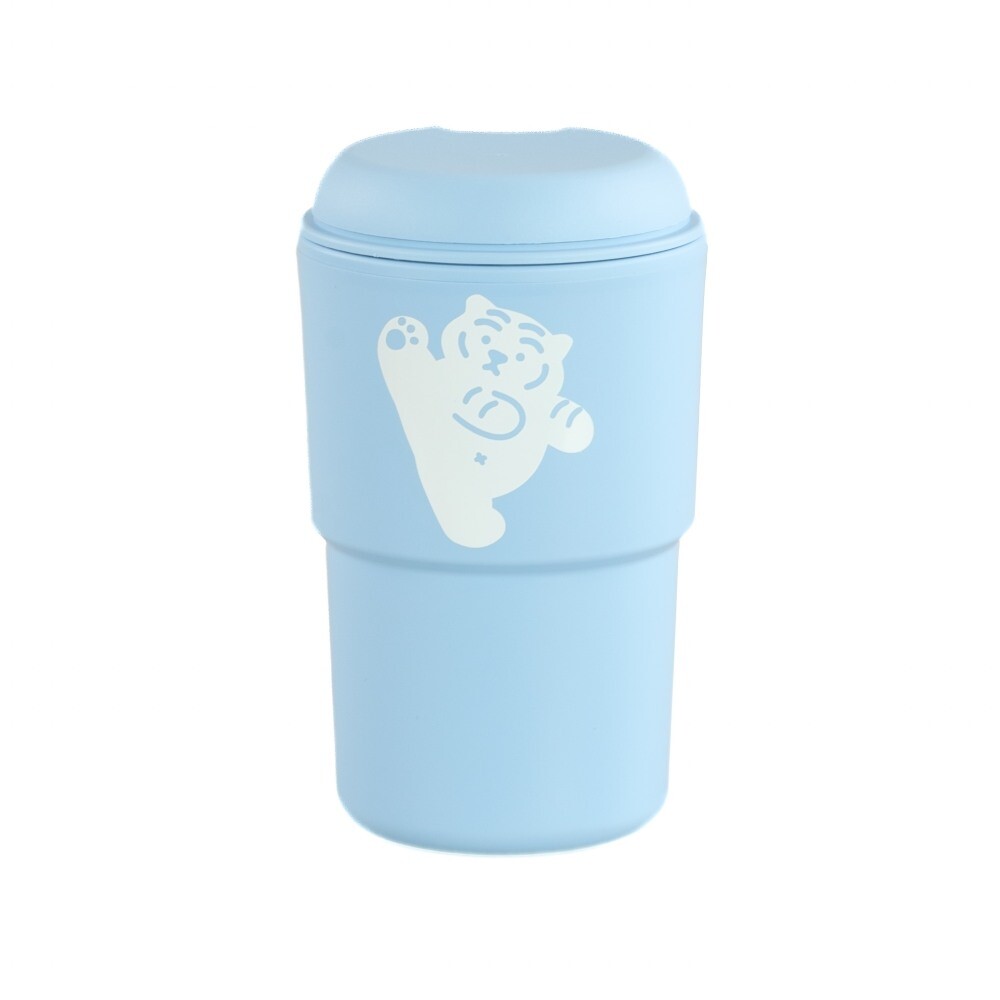 무직타이거 뚱랑이 텀블러 5종 파스텔 리유저블 텀블러 350ml 이미지 8