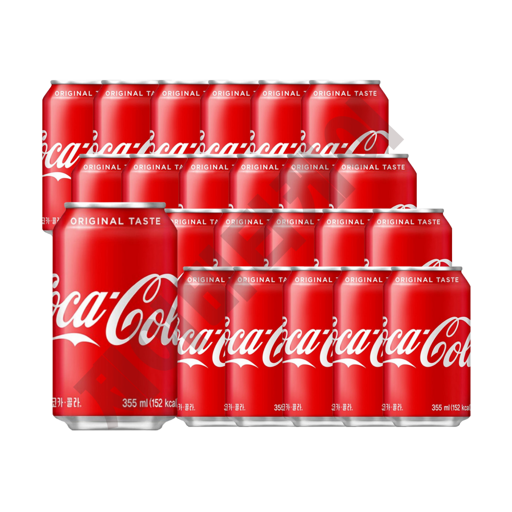 뚱캔 업소용 코카콜라 제로 콜라 355ml x 24캔 음료수 캔음료 - 상세 이미지 5
