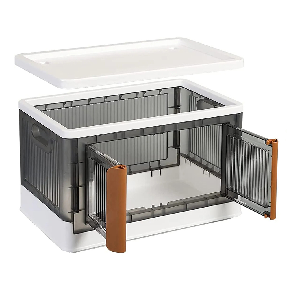 오라플 대형리빙박스 폴딩박스 접이식정리함 32L