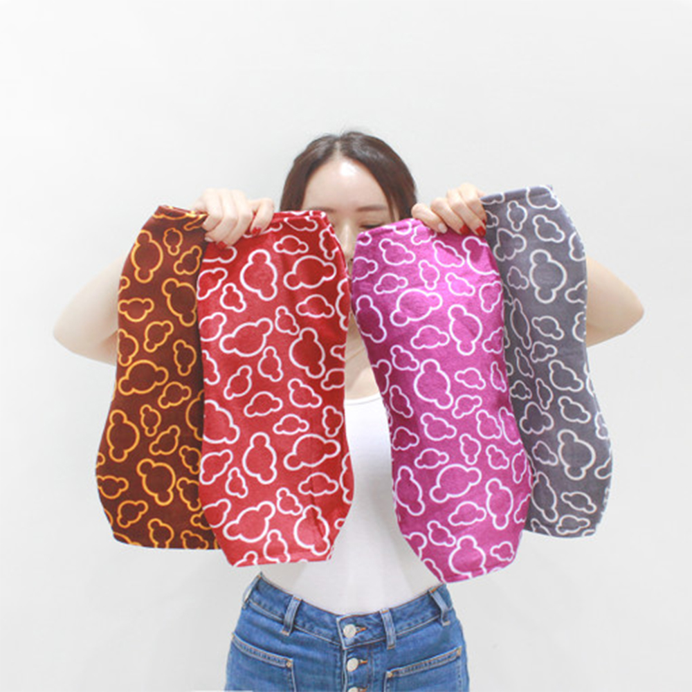 온열찜질기 충전식 온수 전기 찜질팩 생리통 벨트형 갈색