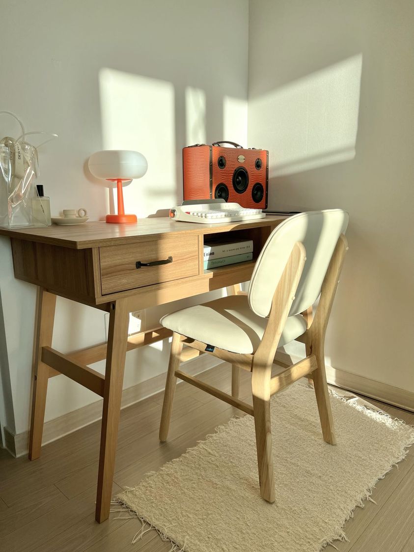 린백 식탁의자 원목 카페 편한 인테리어 의자 패브릭 스툴 벤치 홈 바의자 LB21K