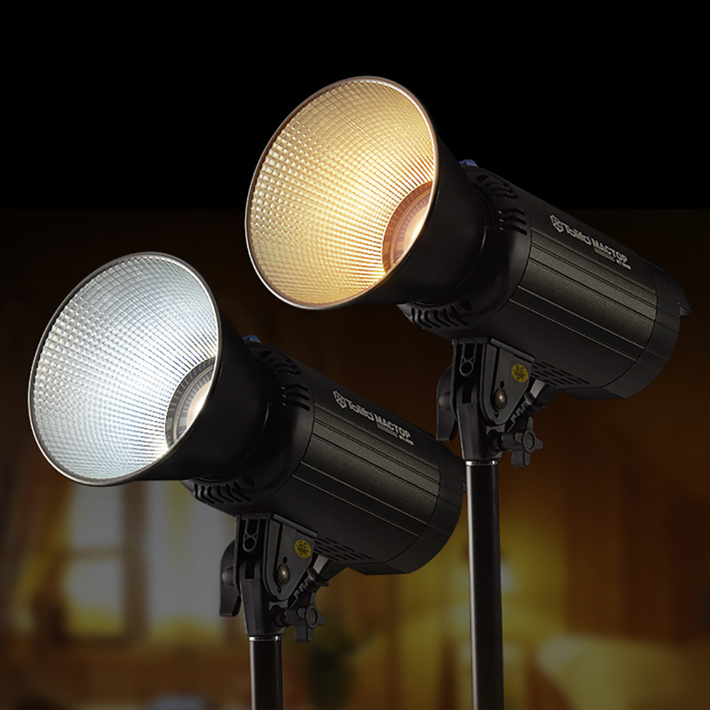 톨리포 Tolifo 200w COB LED 바이컬러 스튜디오 촬영 조명 MT-200B - 상품 이미지