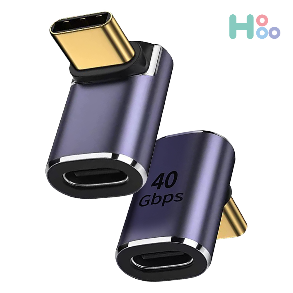 꺽임 젠더 C타입 100W 미러링 데이터 충전 2P