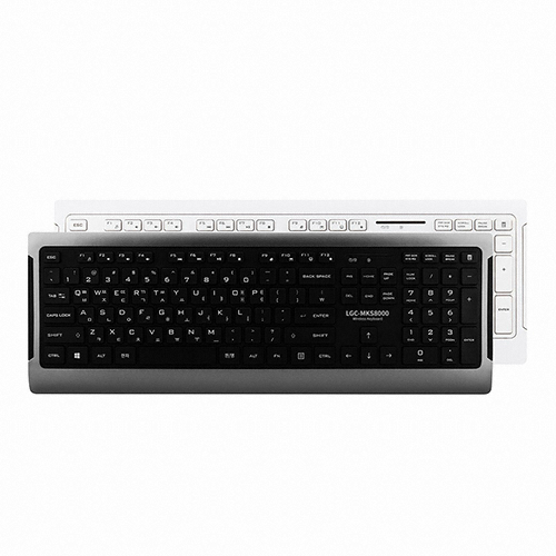 FOR LG LGC-MKS8000 무선 키보드 마우스 세트 키스킨포함 화이트, 멤브레인 - 상세 이미지 2